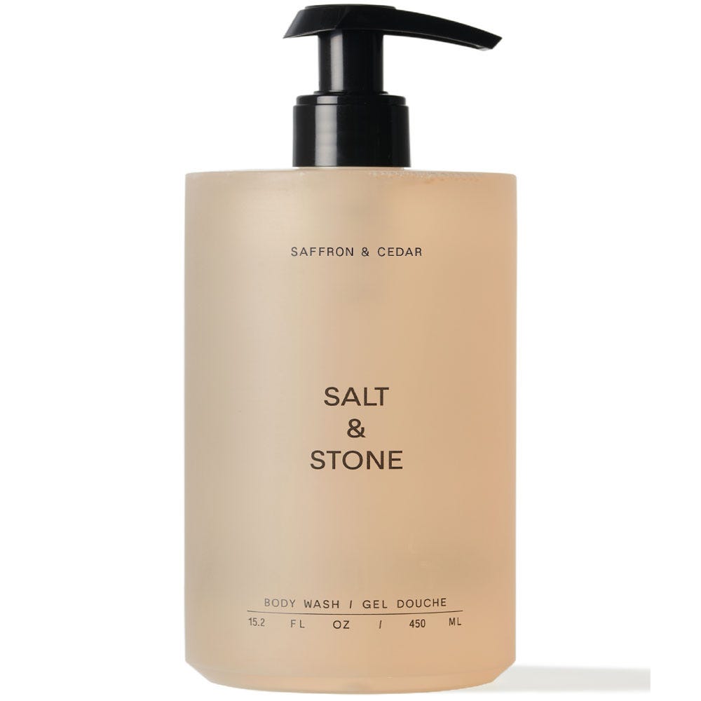 Salt & Stone Body Wash Saffron & Cedar 450 ml