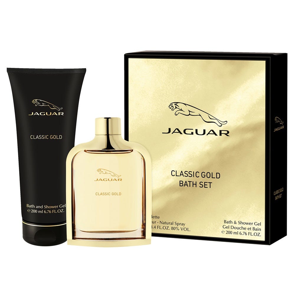 JAGUAR Classic Gold Set Eau de Toilette 100ml + Shower Gel 200 ml
