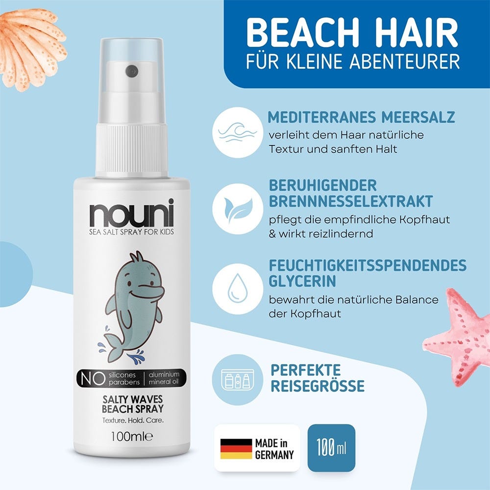 nouni Sea Salt Spray für Kinder 100 ml