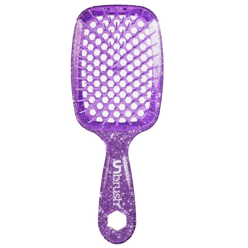 UNbrush Detangling Hair Brush Amethyst