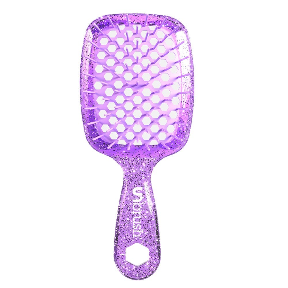 UNbrush Detangling Hair Brush Mini Amethyst