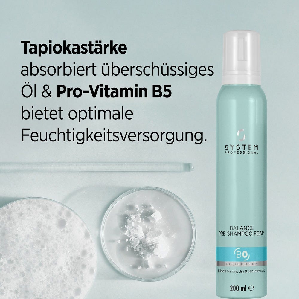 System Professional LipidCode Balance Pre-Shampoo Foam 200 ml