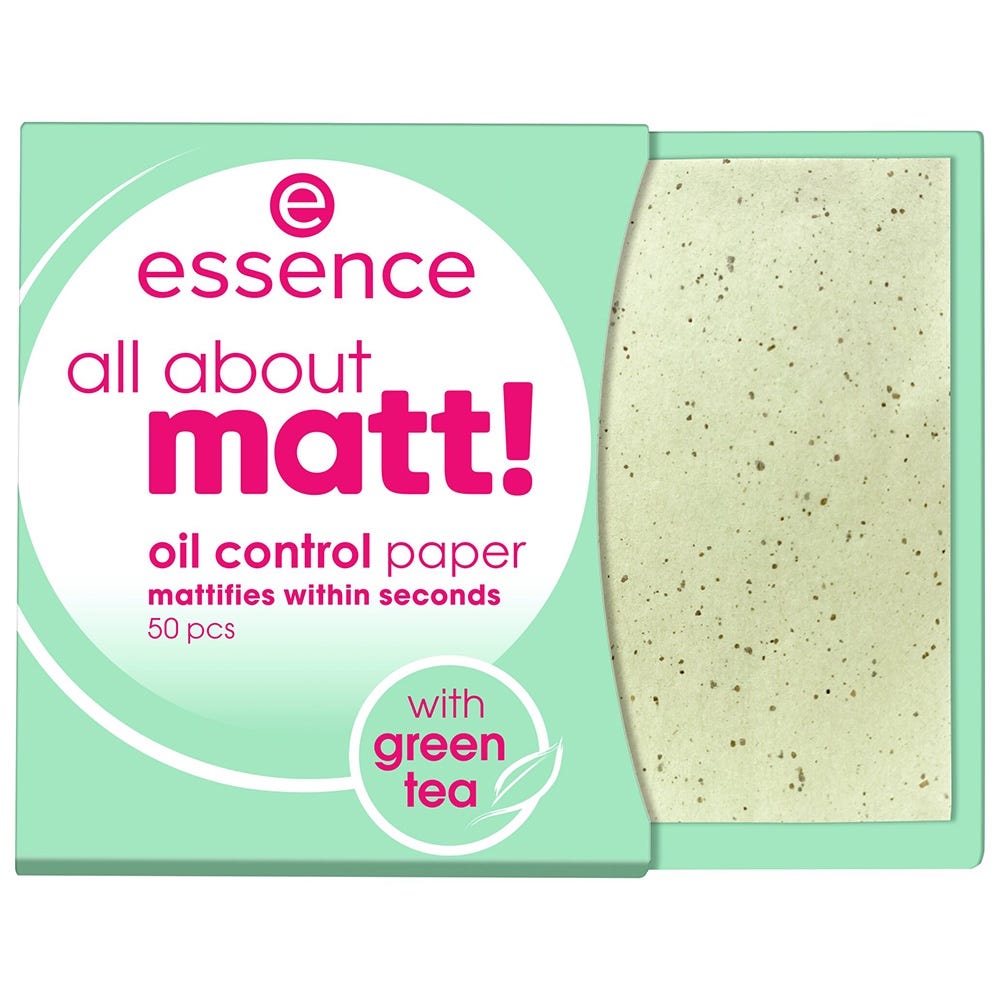 essence all about matt! oil control paper 12 g