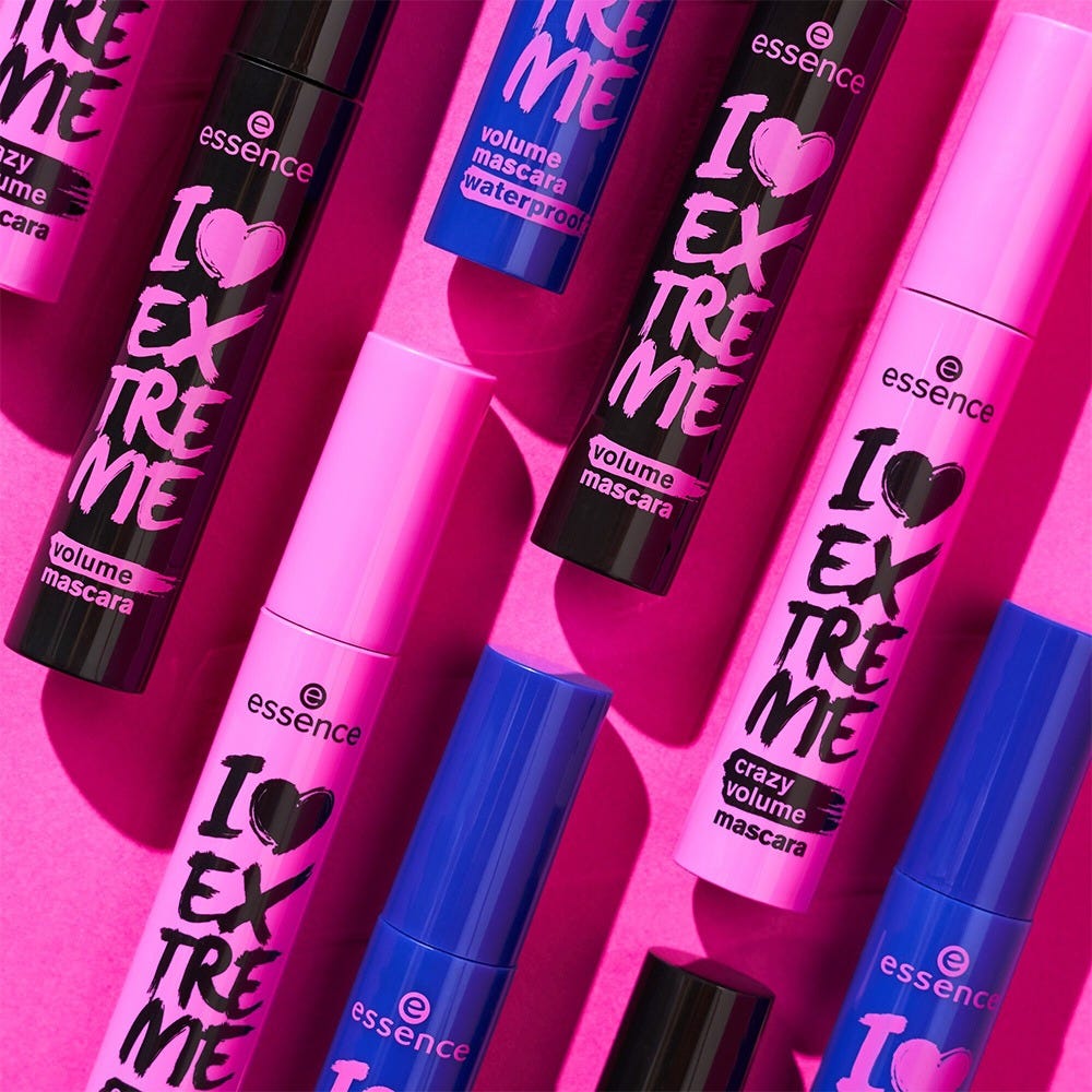 essence I LOVE EXTREME volume mascara waterproof