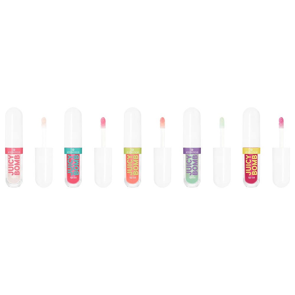 essence JUICY BOMB lip oil set 01