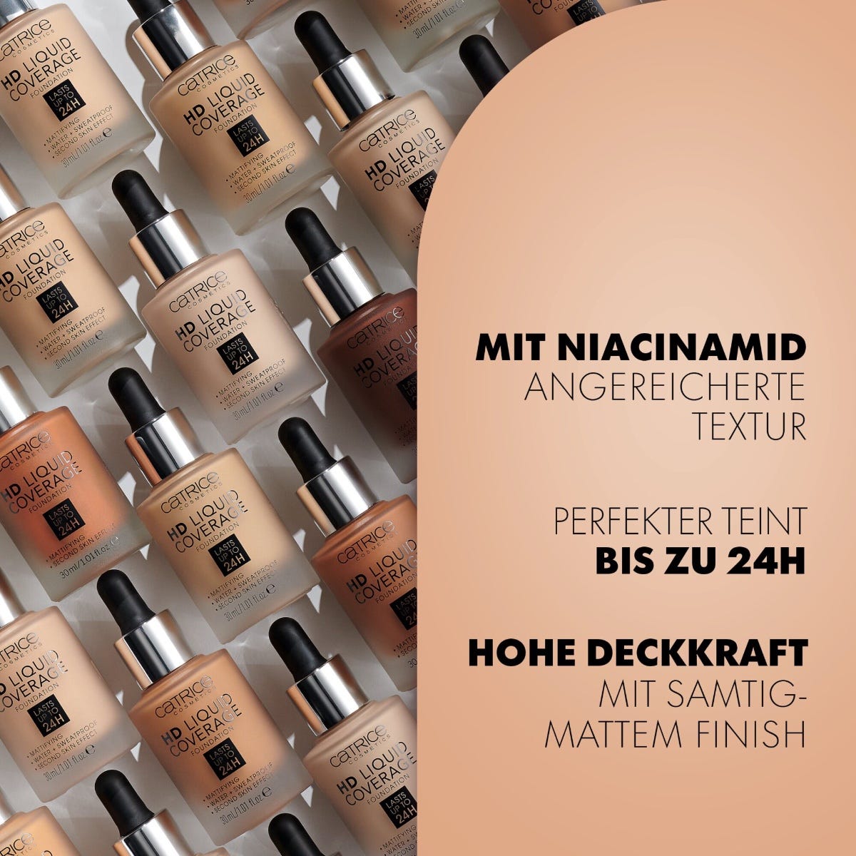 Catrice HD Liquid Coverage Foundation 01 30 ml