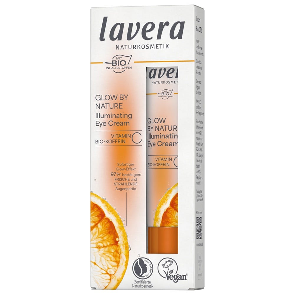 Lavera Glow By Nature Augenpflege 15 ml