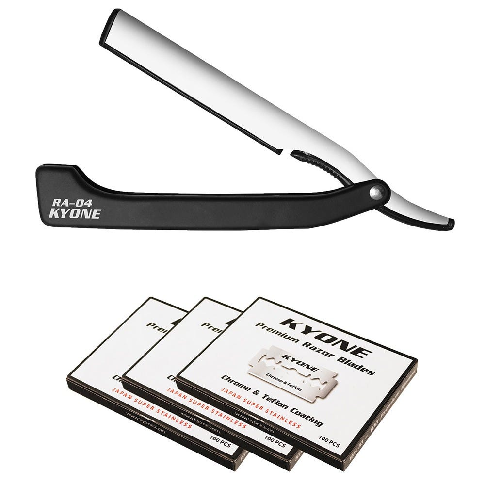 KYONE RA-04 Razor + gratis 300 DE-Klingen