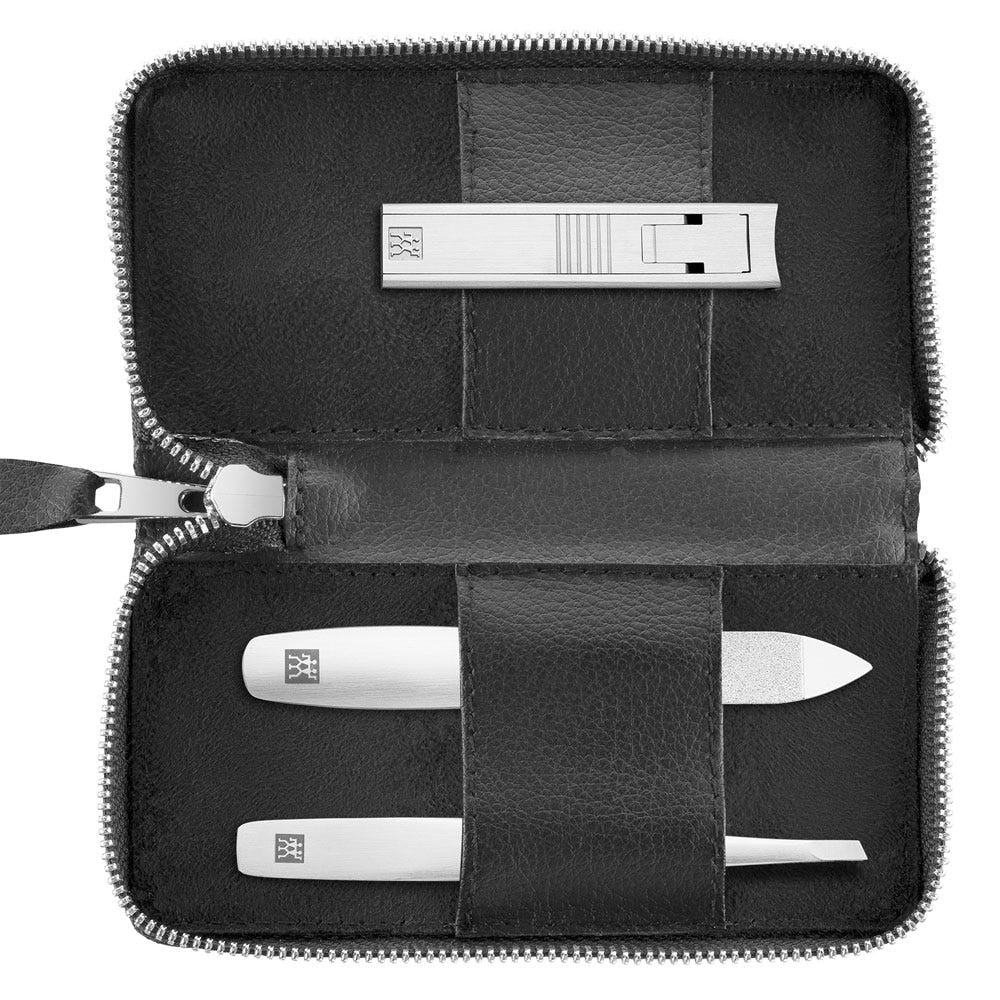Zwilling Maniküre Pediküre Set 3tlg. mit Kompakt-Nagelknipser