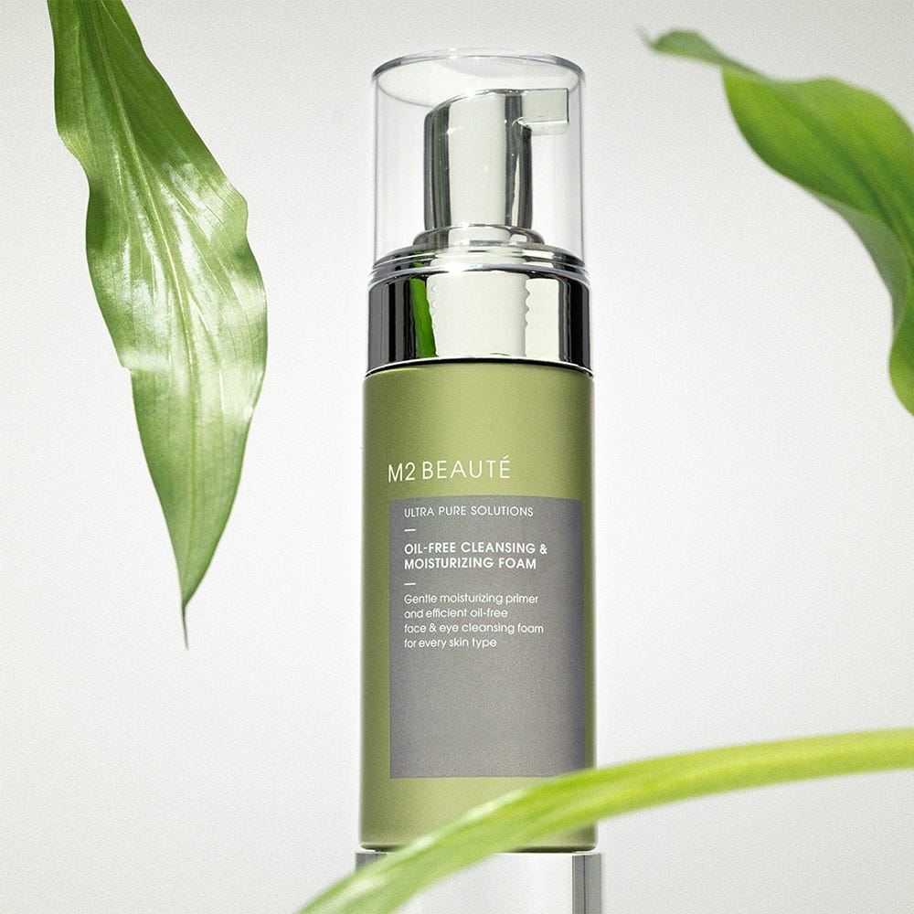 M2 Beauté Oil-Free Cleansing & Moisturizing Foam 100 ml