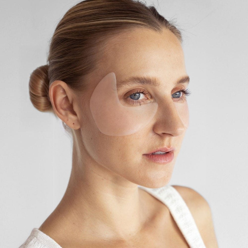 APRICOT Wiederverwendbare Augen-Schläfen Pads mit Hexapeptid-Technologie