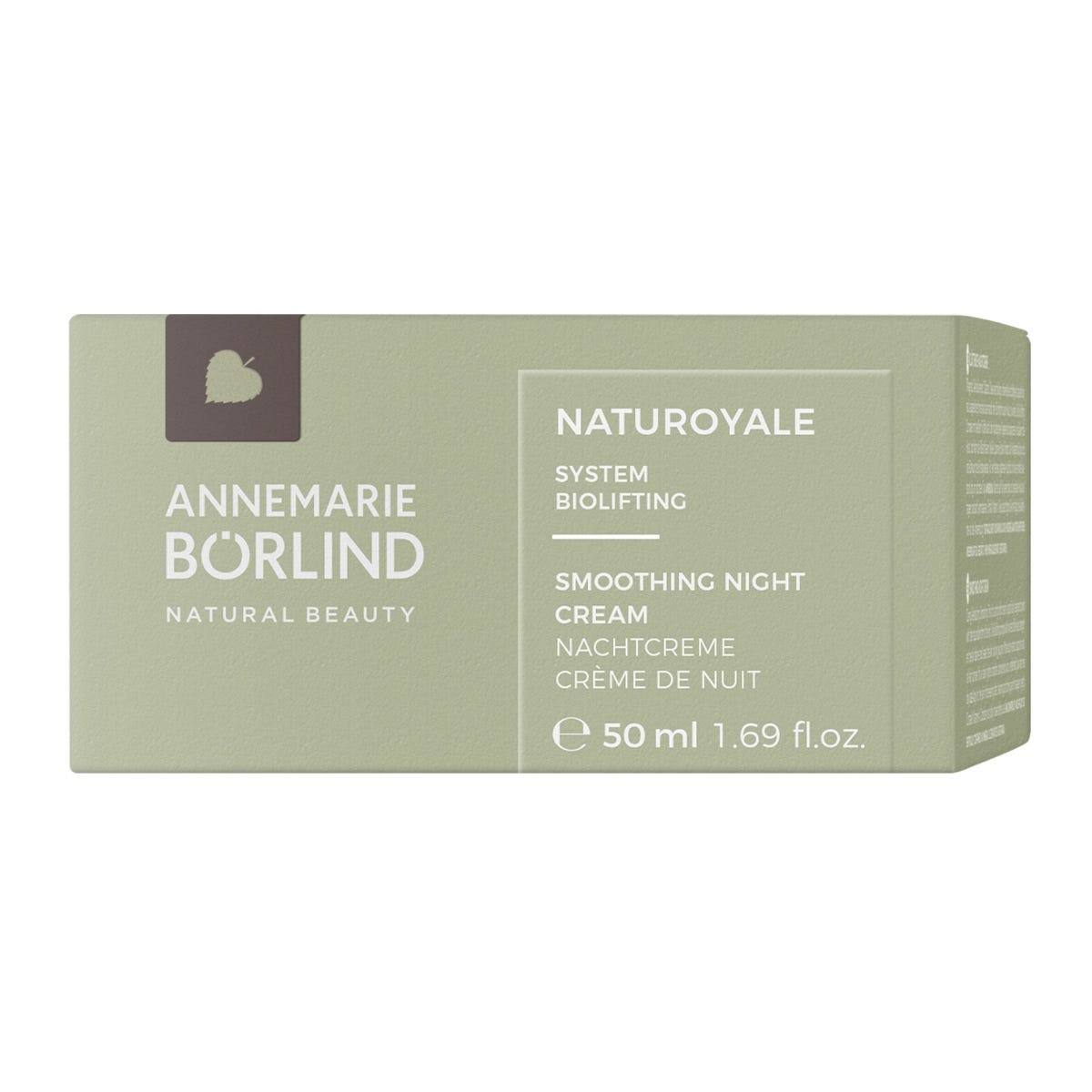 ANNEMARIE BÖRLIND NATUROYALE Smoothing Night Cream 50 ml