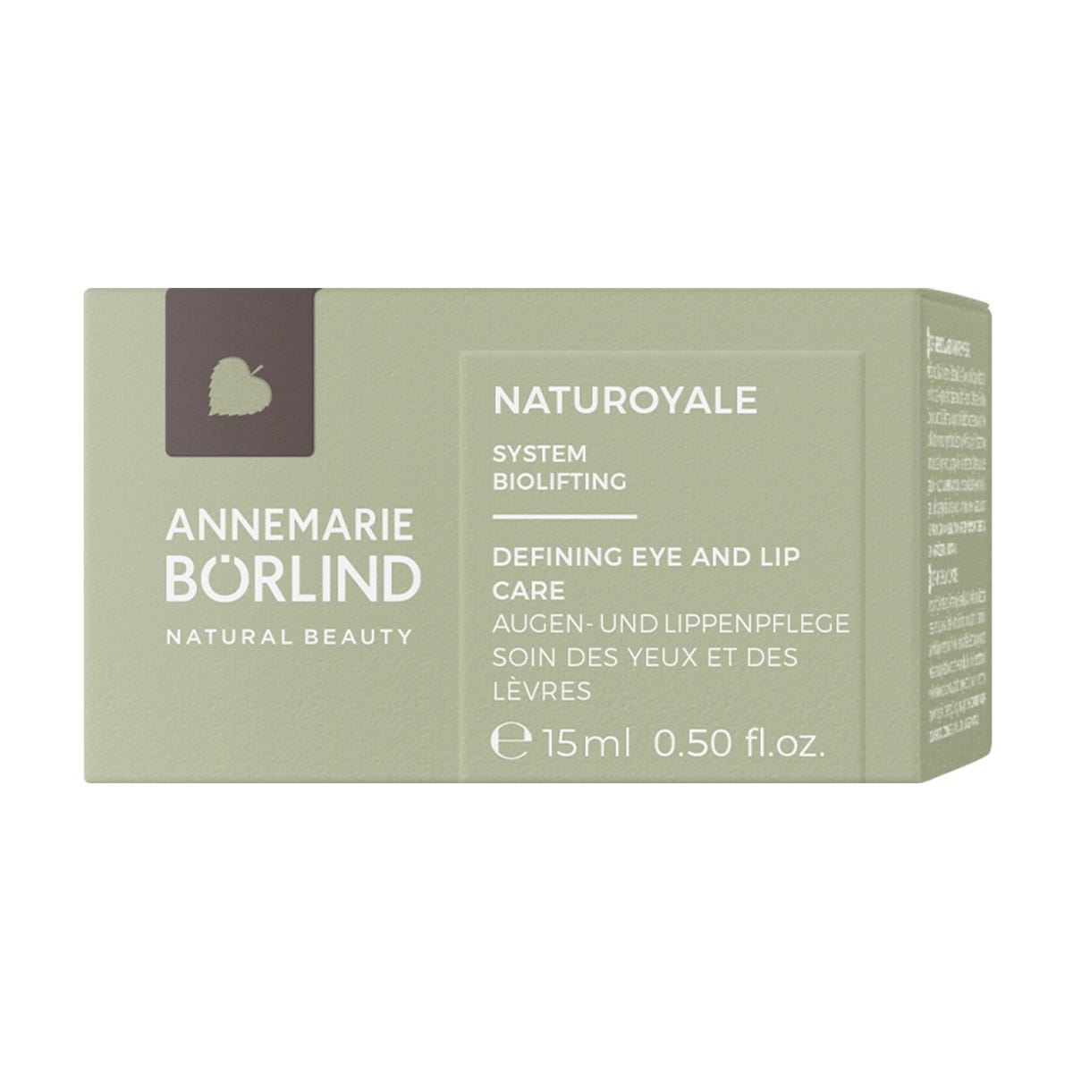 ANNEMARIE BÖRLIND NATUROYALE Defining Eye & Lip Care 15 ml