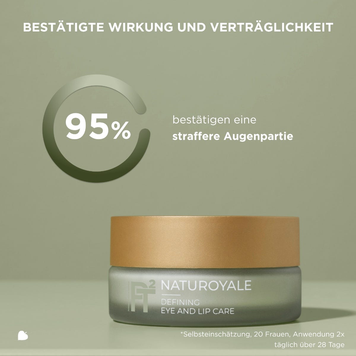 ANNEMARIE BÖRLIND NATUROYALE Defining Eye & Lip Care 15 ml