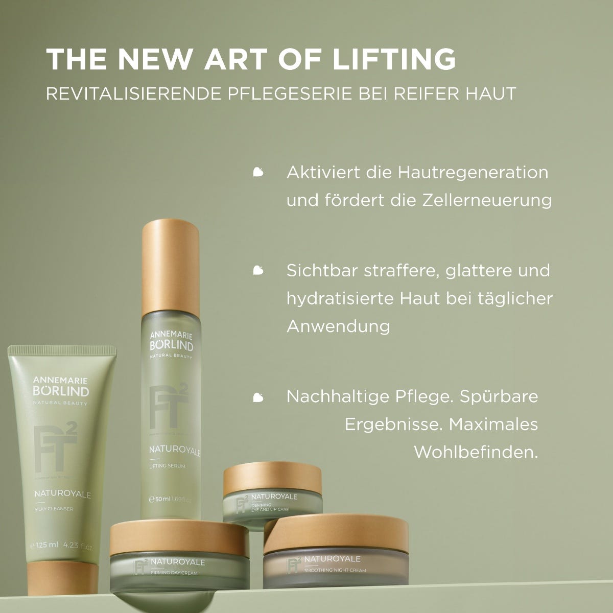 ANNEMARIE BÖRLIND NATUROYALE Defining Eye & Lip Care 15 ml