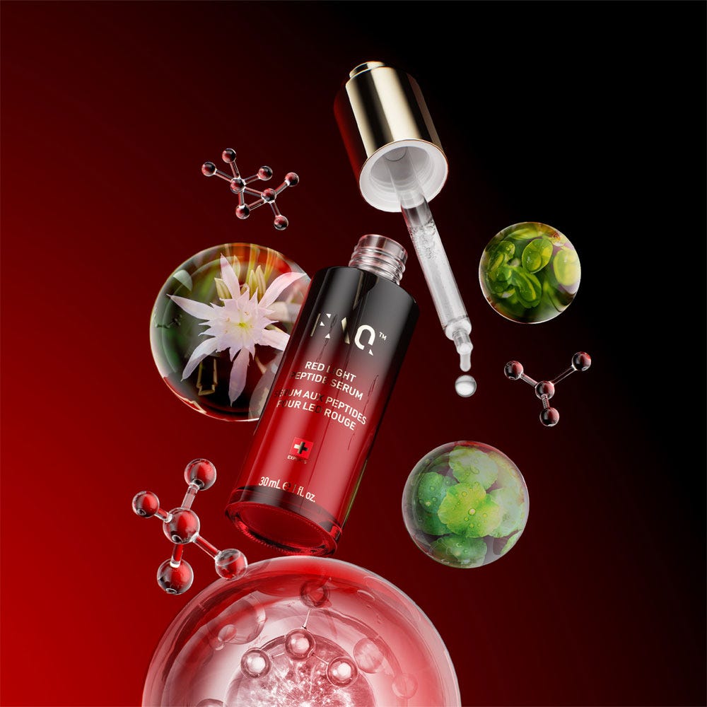 FAQ Swiss Red Light Peptide Serum 30 ml