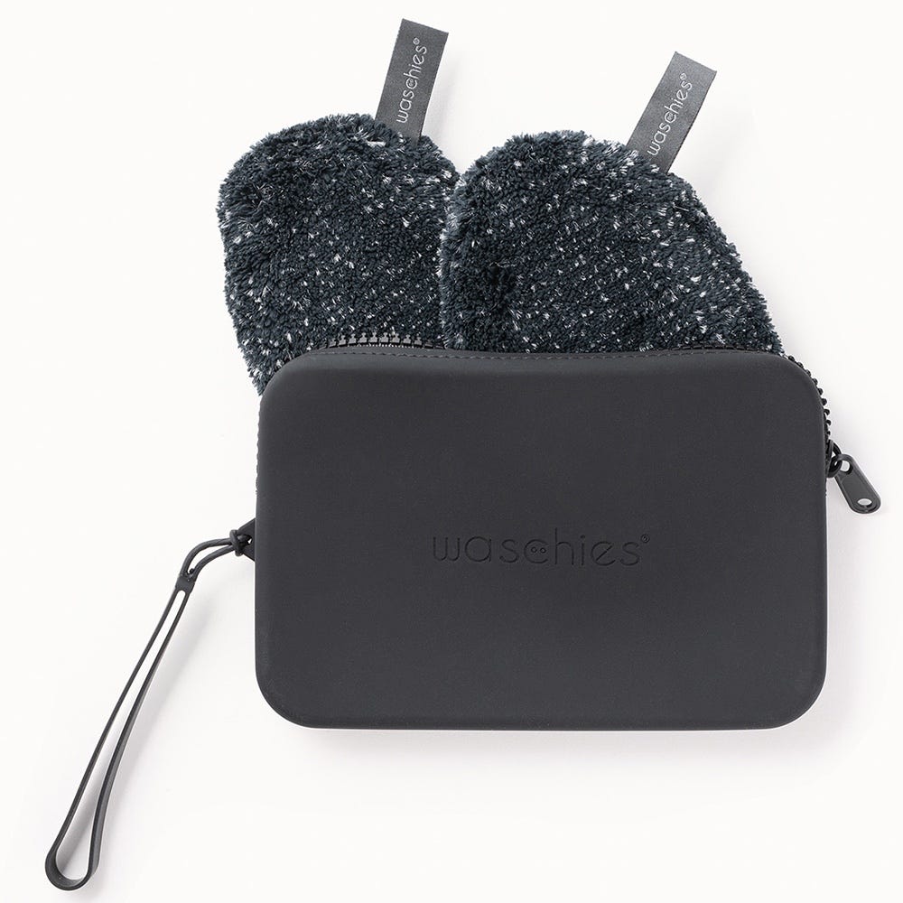 Waschies wiederverwendbare Kosmetiktasche Medium
