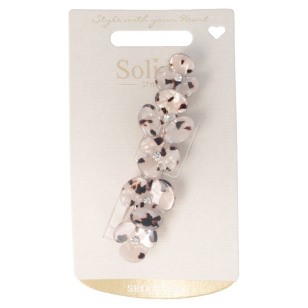 Solida Patentspange t-shell Strass 