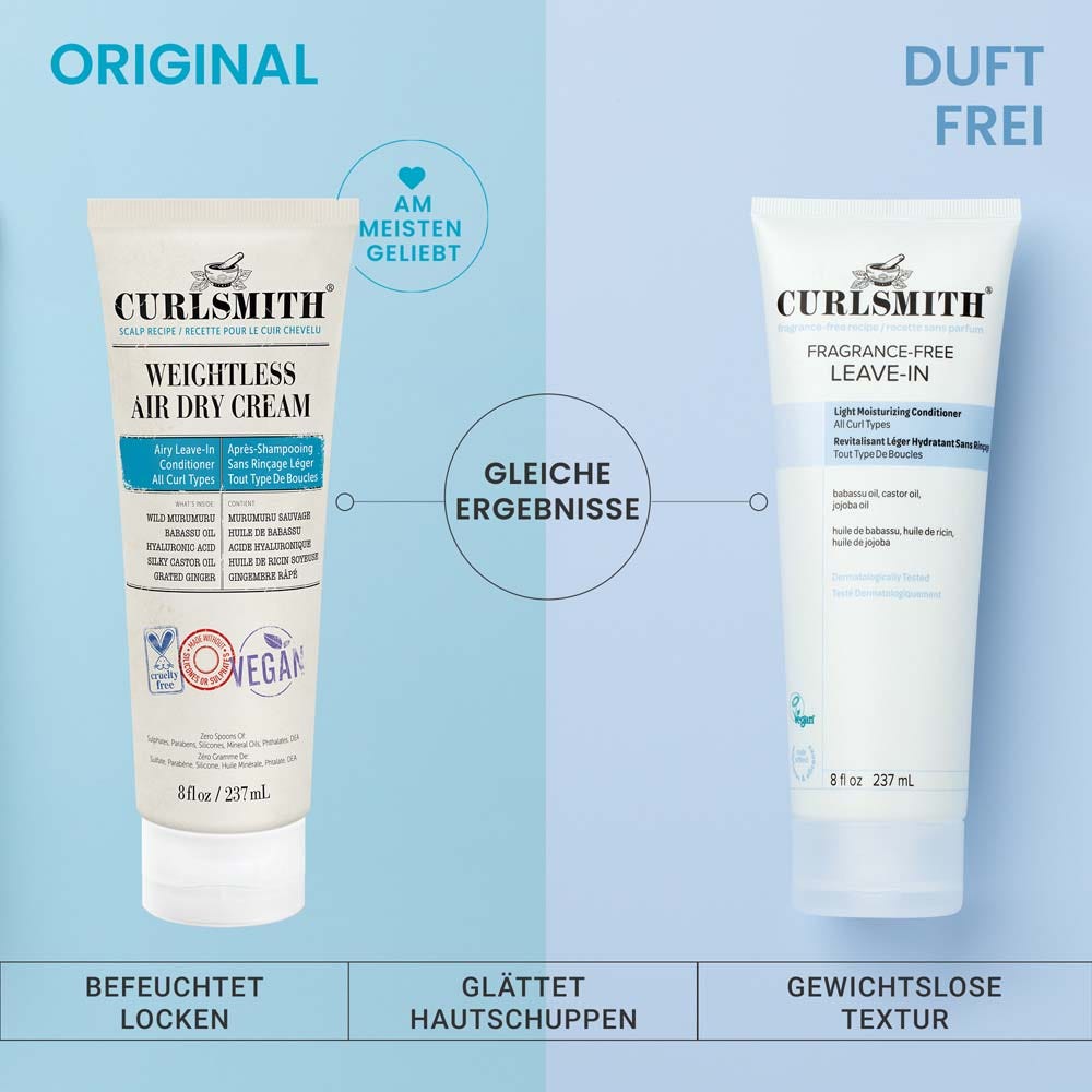 CURLSMITH Fragrance-Free Leave-In 237 ml