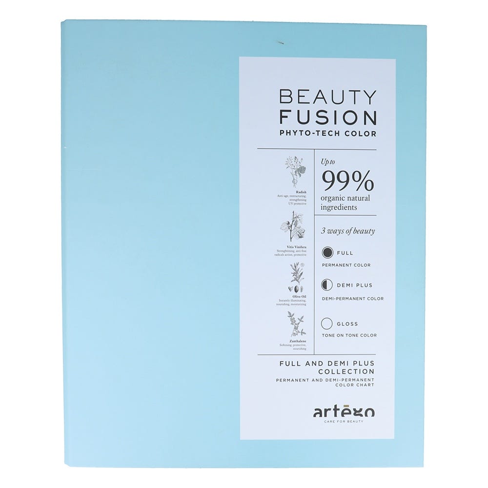 Artego Beauty Fusion Farbkarte DEMI & FULL V23