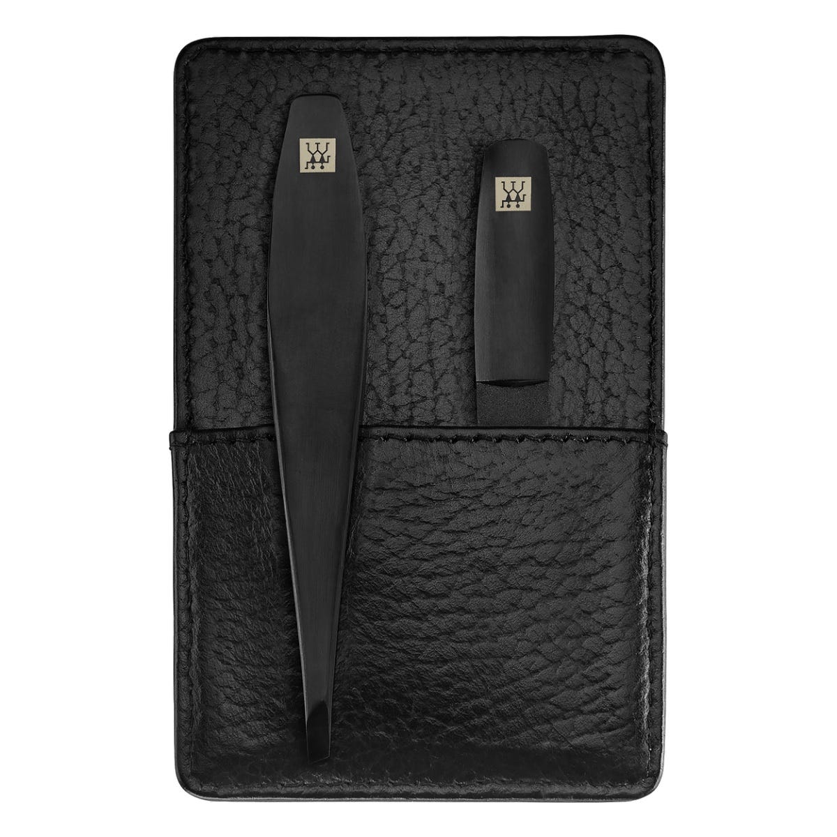 Zwilling Nagelpflege-Set 3-tlg. Maniküre Pediküre Set 3tlg. mit Nagelschere schwarz