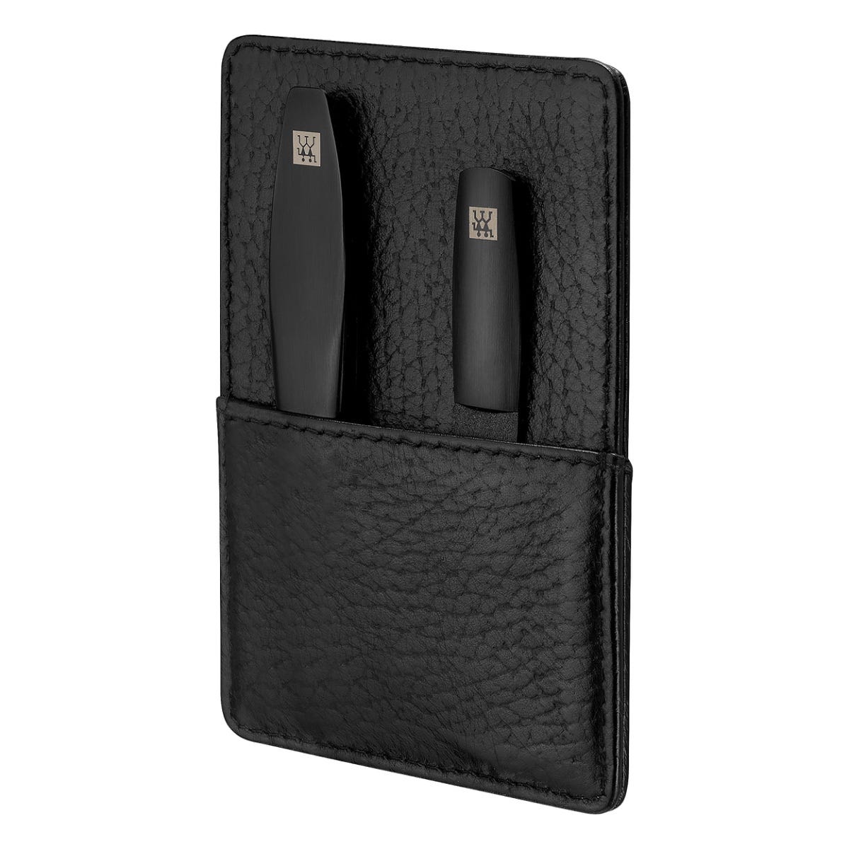 Zwilling Nagelpflege-Set 3-tlg. Maniküre Pediküre Set 3tlg. mit Nagelschere schwarz
