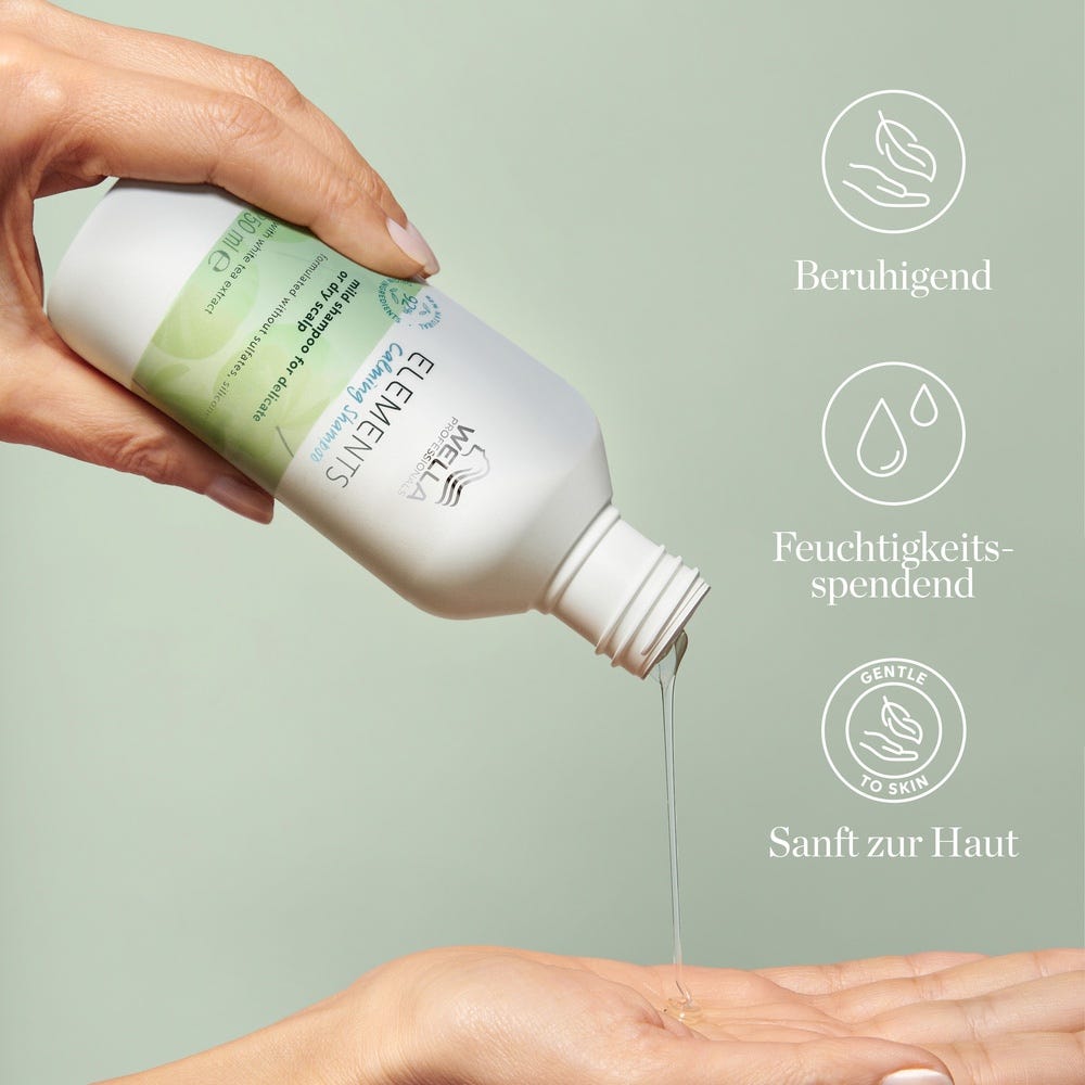 Wella Professionals Care Elements Calming Shampoo Nachfüllpackung 1000 ml