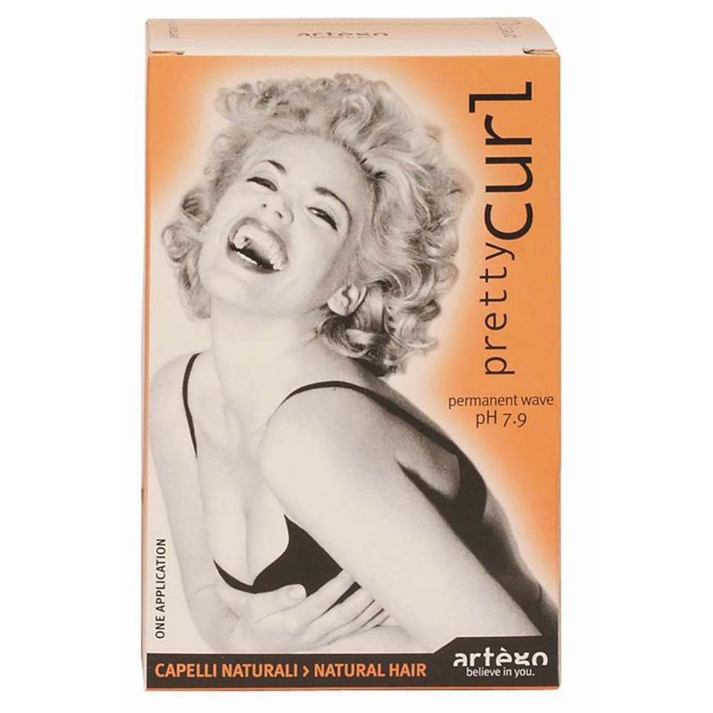 Artego Pretty Curl Set No.1 normales Haar Alkalische Dauerwelle Perm Lotion + Neutralizer