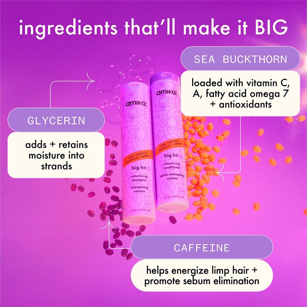 Amika Big Hit Volumizing Conditioner 275 ml