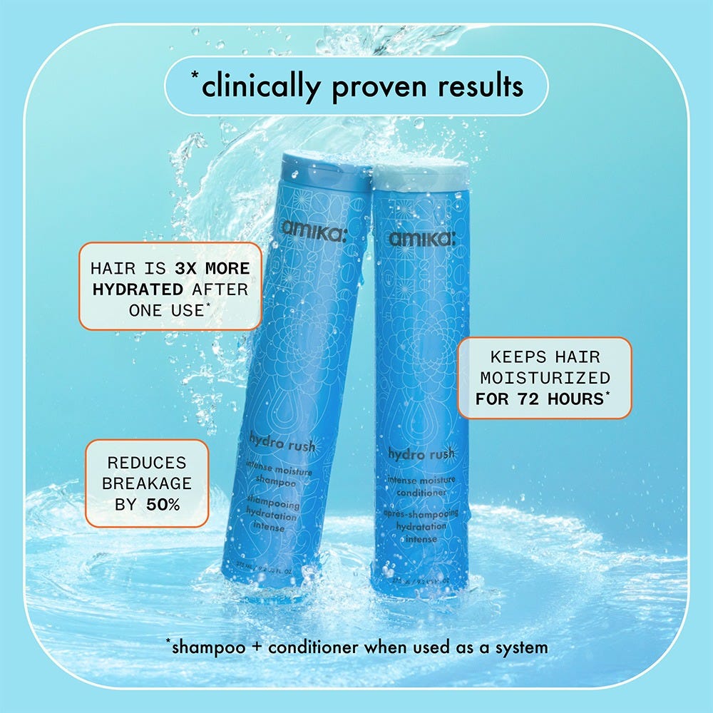 Amika Hydro Rush Intense Moist Conditioner 275 ml