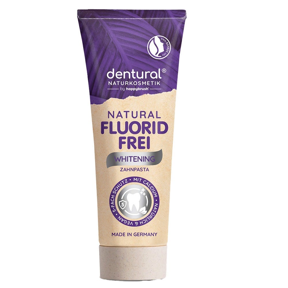 Dentural Whitening Fluoridfrei Zahnpasta 75 ml