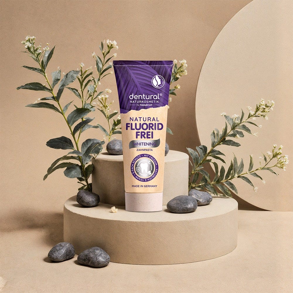 Dentural Whitening Fluoridfrei Zahnpasta 75 ml