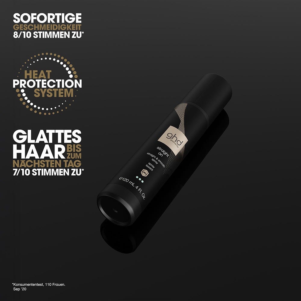 ghd straight on - straight & smooth spray 120 ml
