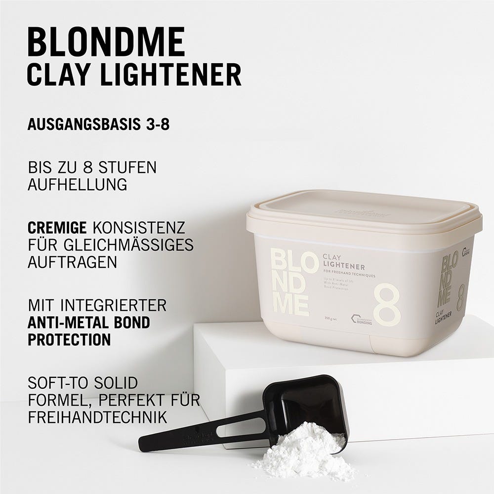 Schwarzkopf Blondme Clay Lightener 350 g