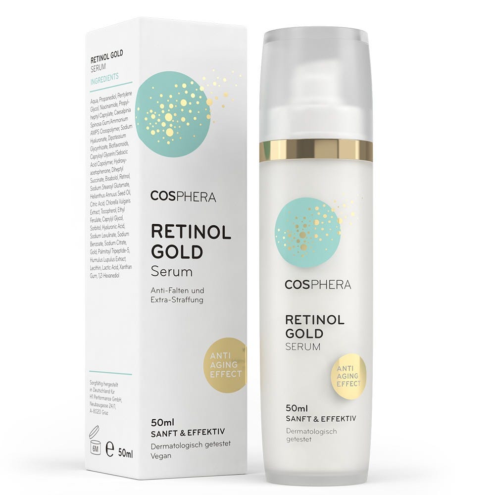 Cosphera Retinol Gold Serum 50 ml