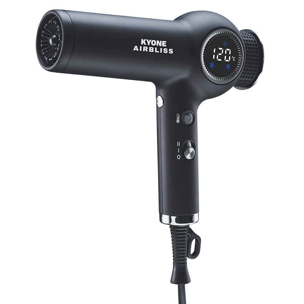 KYONE AB-02 Airbliss Schwarz Haartrockner