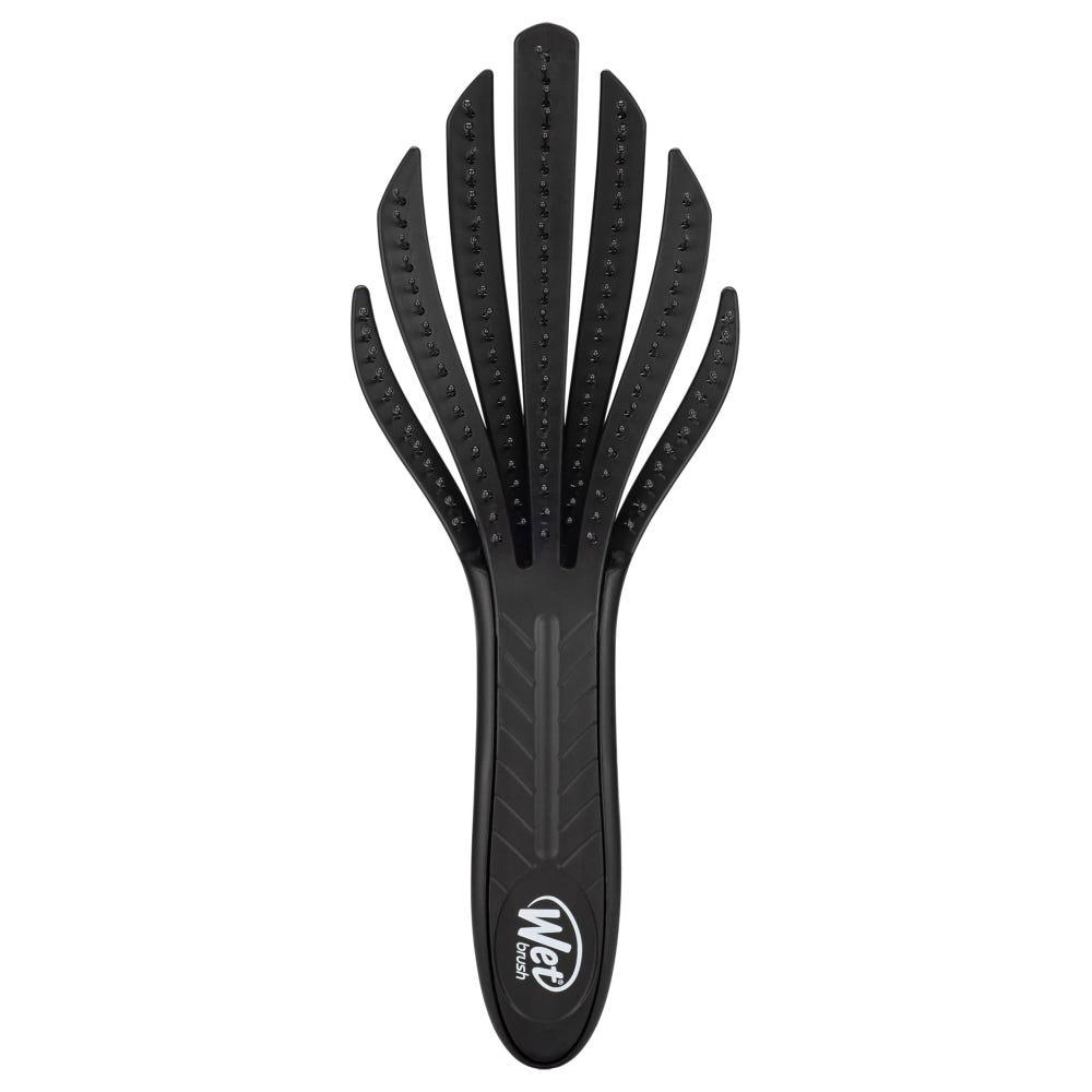 Efalock Wet Brush Go Green Curl Detangler black