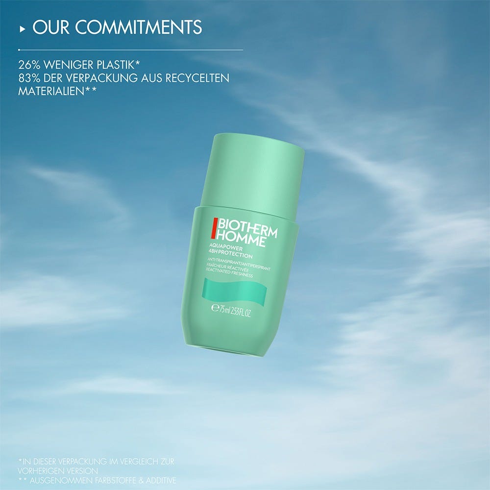 BIOTHERM Aquapower 48H Deo Roll-On 75 ml