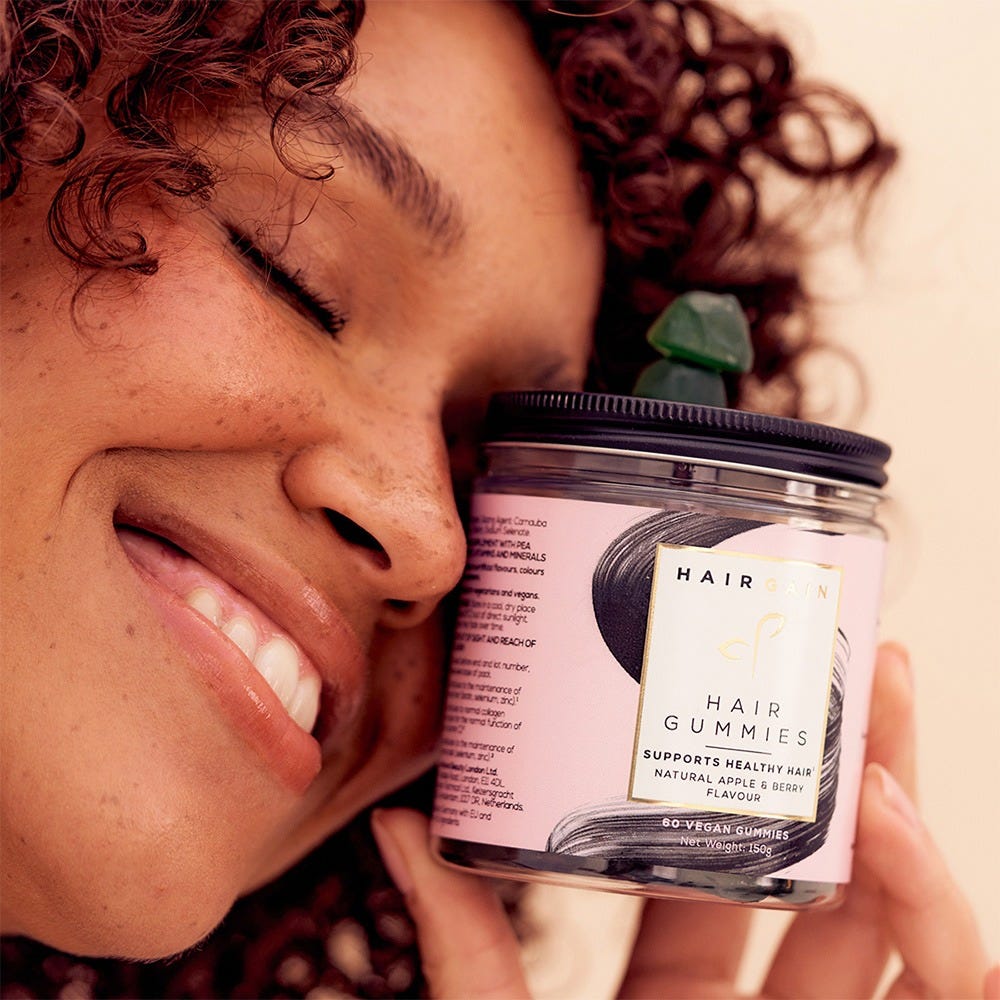 Hair Gain Gummies 1 Month Supply 60 Stück