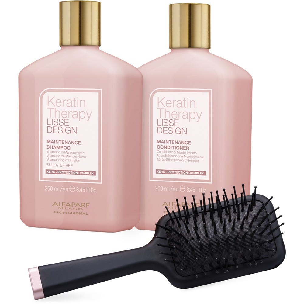 Alfaparf Milano Keratin Therapy Lisse Design Revitalizing Maintenance Kit 