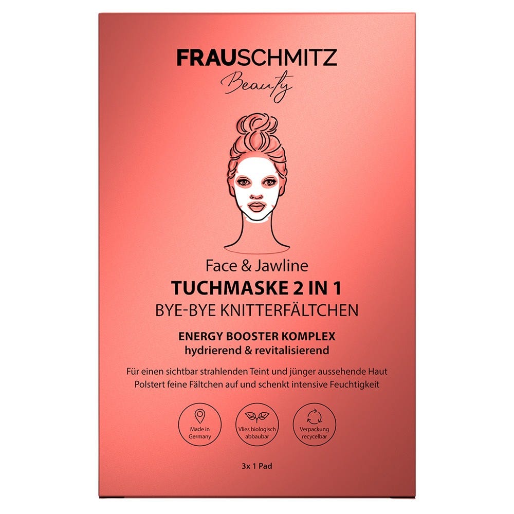 FRAUSCHMITZ Beauty Gesichtstuchmaske Face & Jawline 3er Set