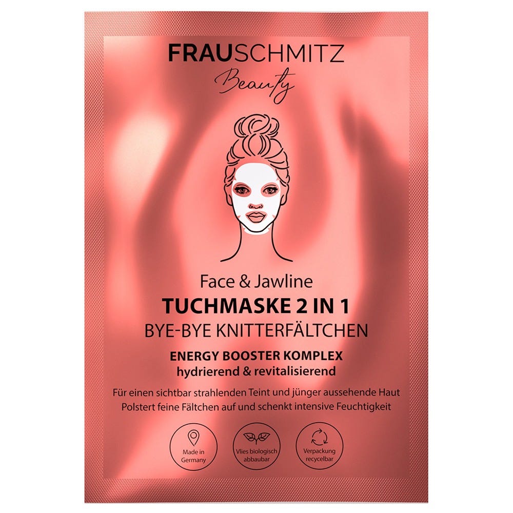 FRAUSCHMITZ Beauty Gesichtstuchmaske 1 Paar