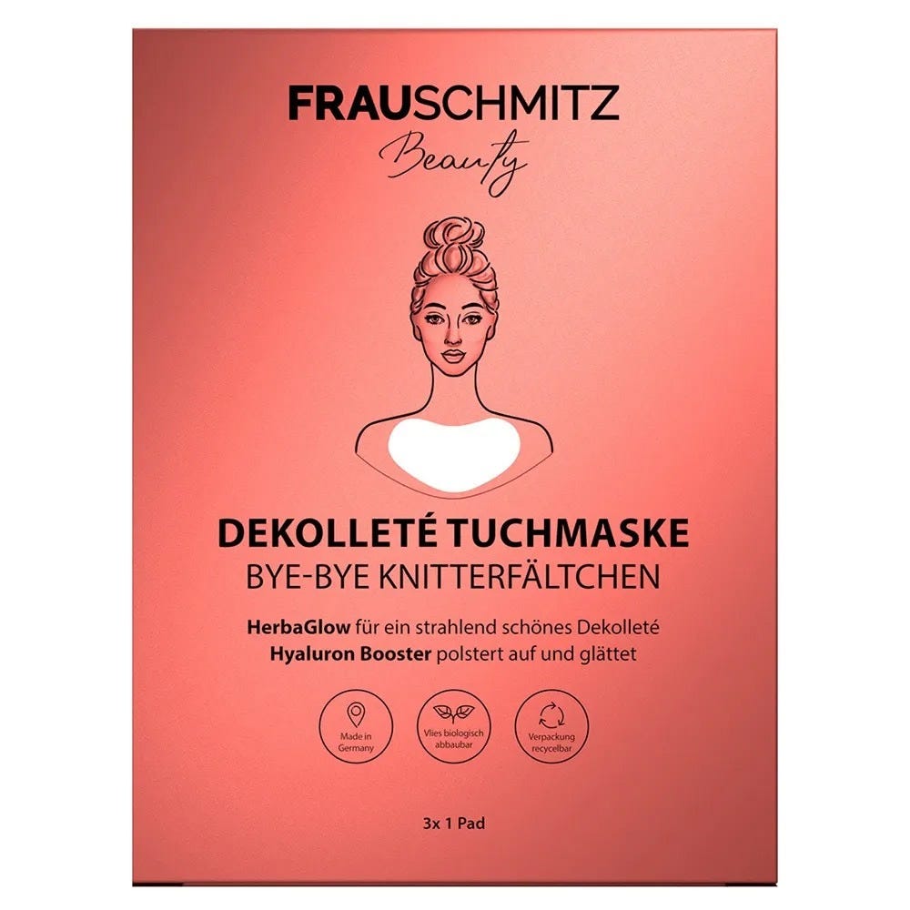 FRAUSCHMITZ Beauty Dekolleté Tuchmaske 3er Set