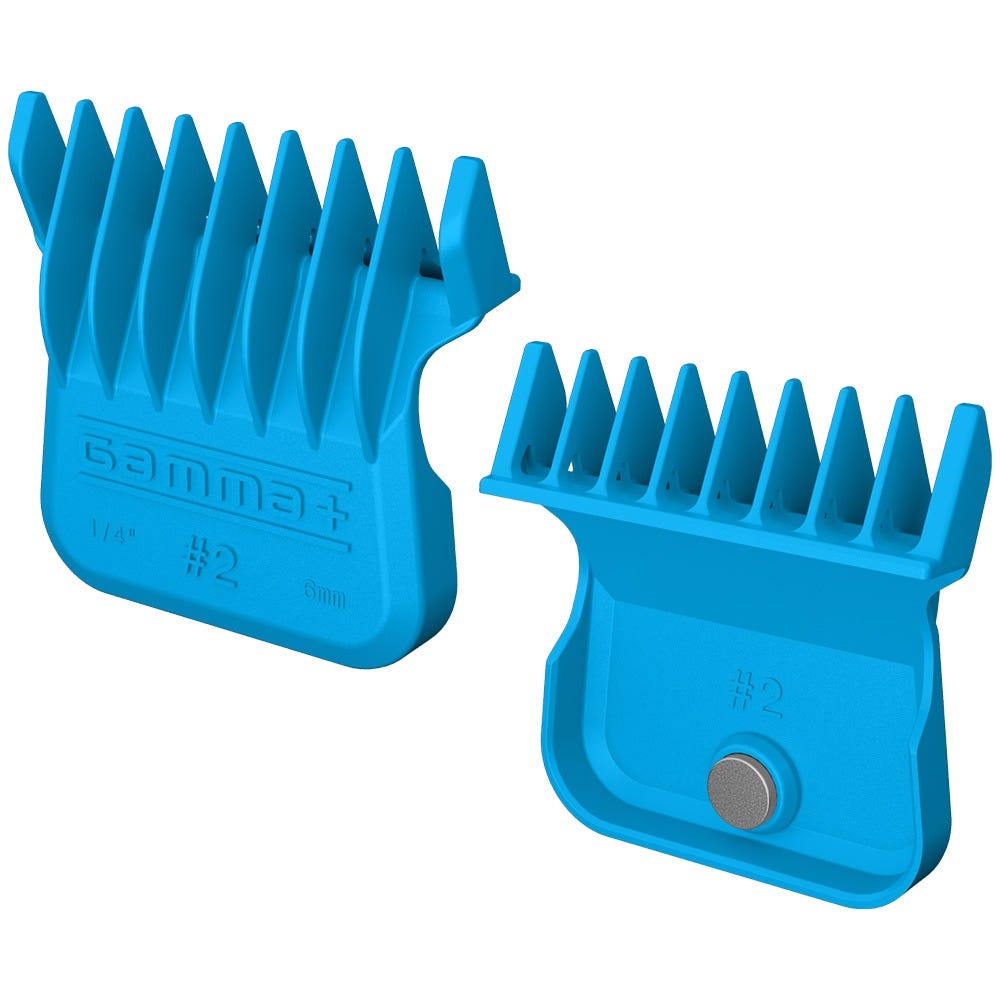 Gamma+ Magnetisches Aufsteckkammset Blau