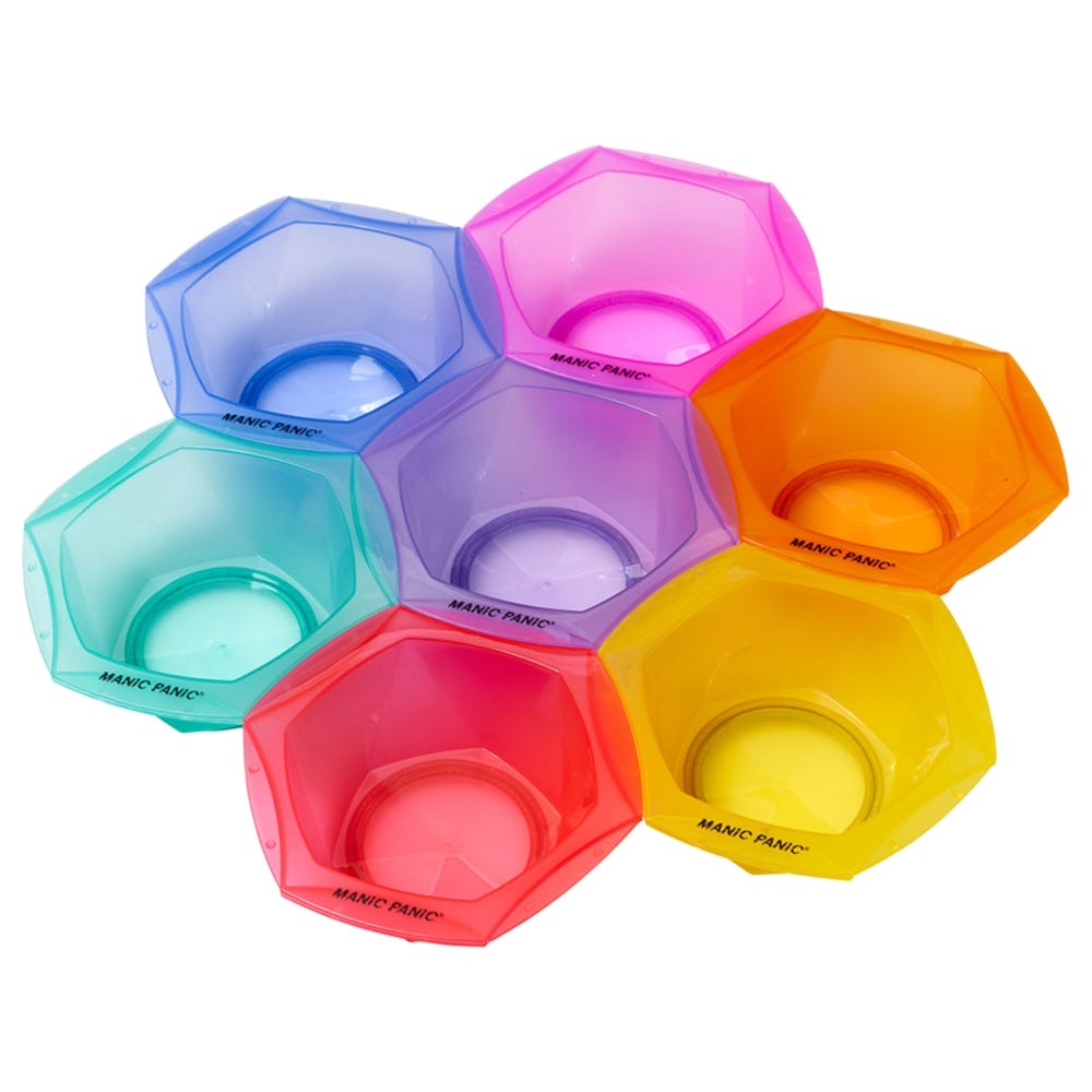 Manic Panic Mixabowls Buntes Farbschalen Set 7-teilig