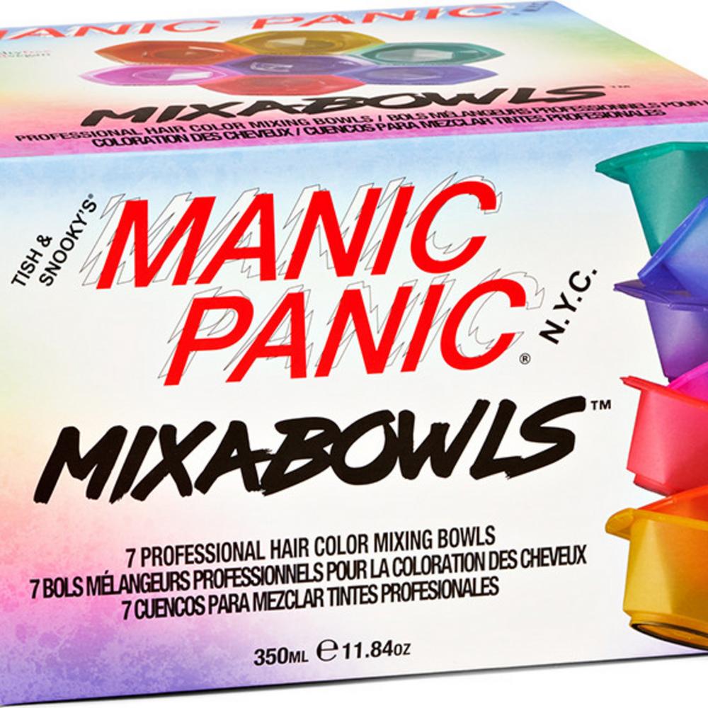 Manic Panic Mixabowls Buntes Farbschalen Set 7-teilig