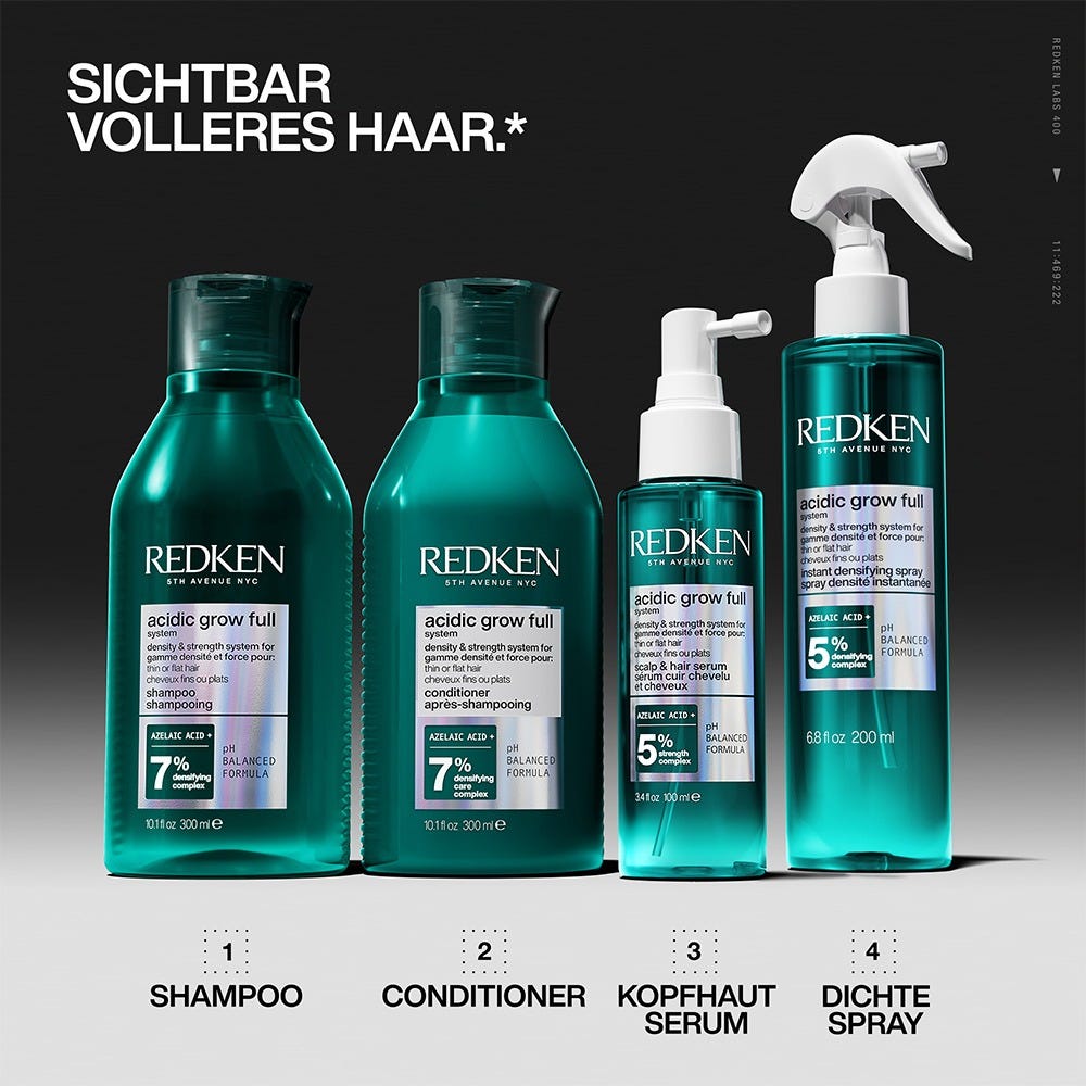 Redken Acidic Grow Full System Shampoo 300 ml