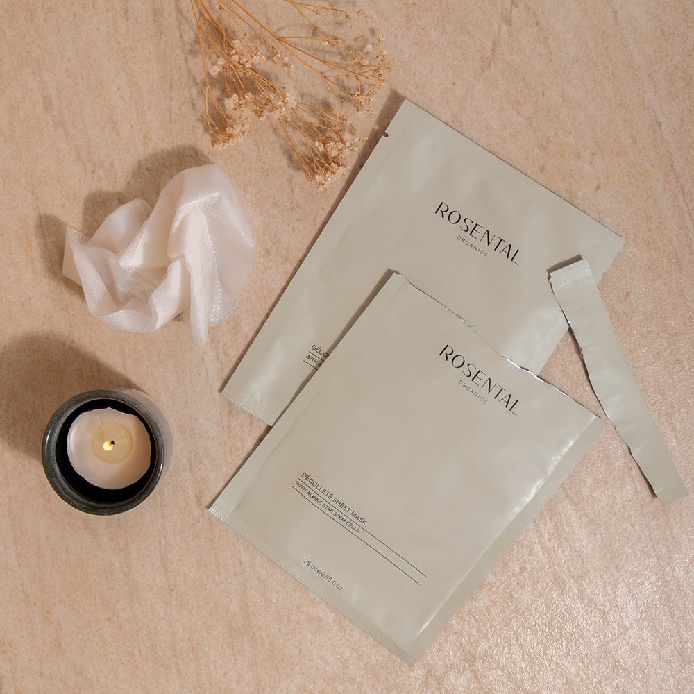 Rosental Organics Décolleté Sheet Mask 25 ml
