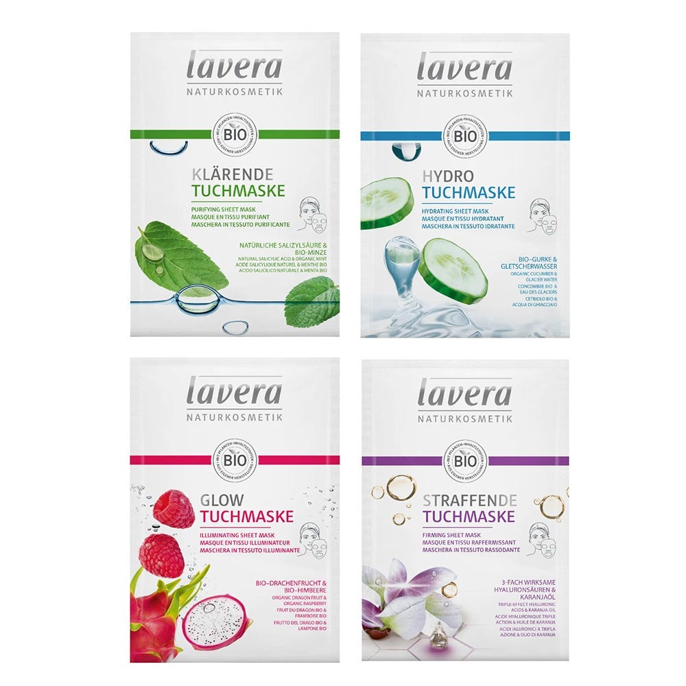 Lavera Tuchmaske 4er Bundle