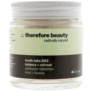 therefore beauty Tooth Tabs 002 mit Minze + Fluorid 54 g